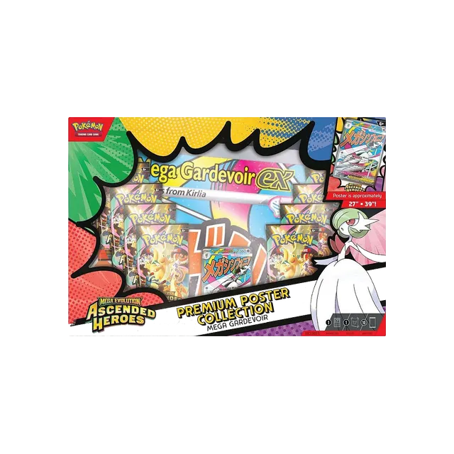 Mega Evolution: Ascended Heroes – Collection (Gardevoir Poster)