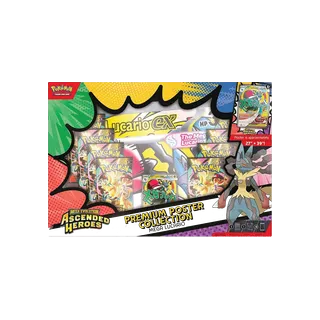 Mega Evolution: Ascended Heroes – Collection (Lucario Poster)