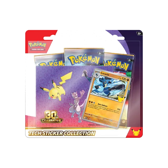 30th Celebration – Collection (Lucario Sticker Tech)