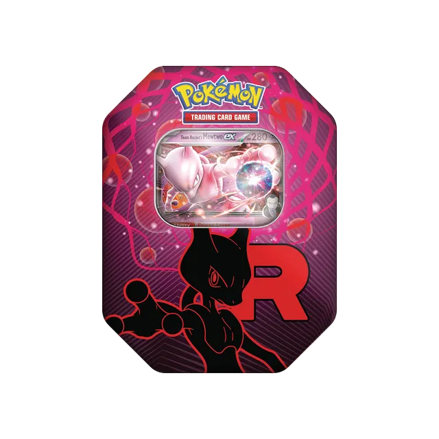 Scarlet & Violet: The Glory of Team Rocket – Tin (Mewtwo Rocket’s)