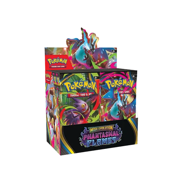 Mega Evolution: Phantasmal Flames – Booster boks