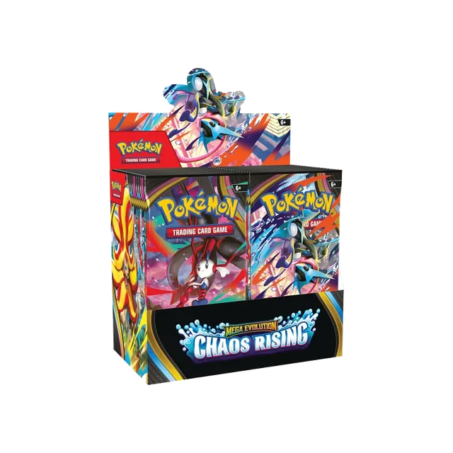 Mega Evolution: Chaos Rising – Booster boks