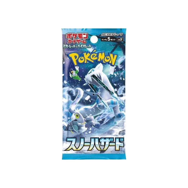 Scarlet & Violet: Snow Hazard – Boosterpakke – japansk