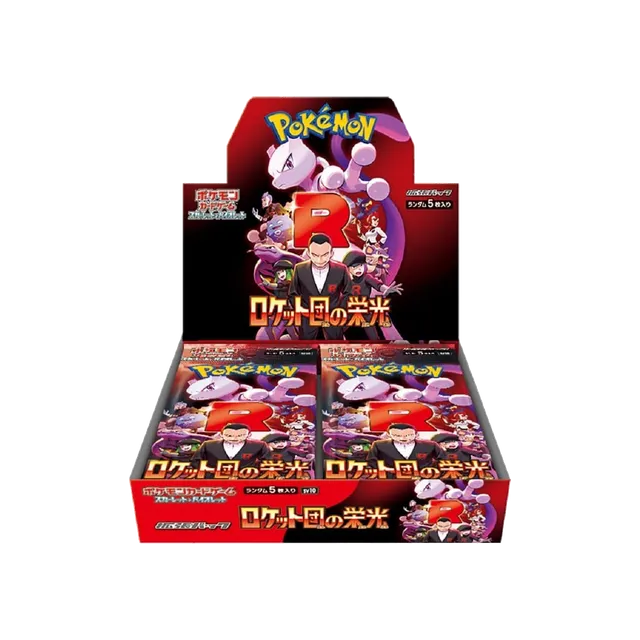 Scarlet & Violet: The Glory of Team Rocket – Booster boks – japansk
