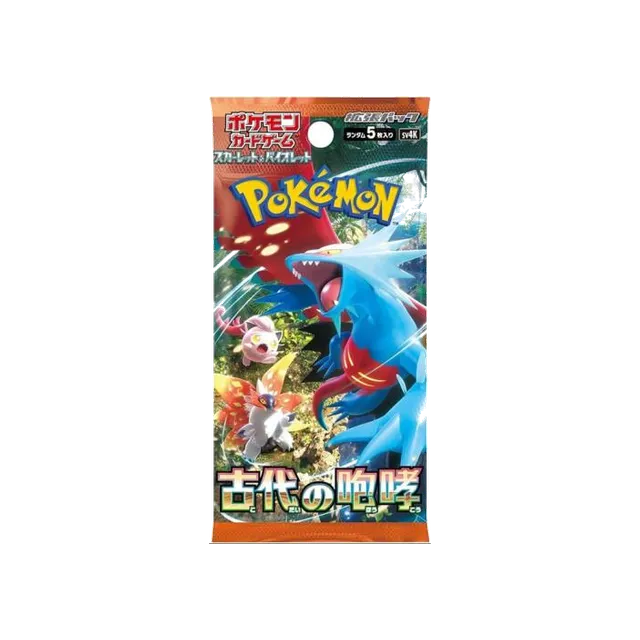 Scarlet & Violet: Ancient Roar – Boosterpakke – japansk