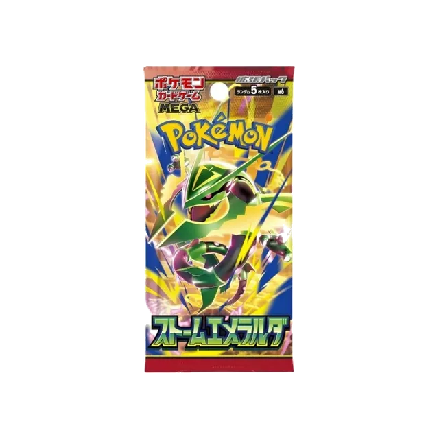 Mega Evolution: Storm Emeralda – Boosterpakke – japansk