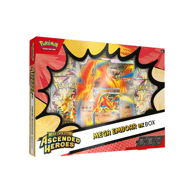 Mega Evolution: Ascended Heroes – Collection (3 Forskjellige Mellom Velg)