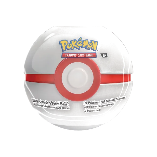 Pokémon TCG Poké Ball Tinnboks – 2025 – Premier Ball