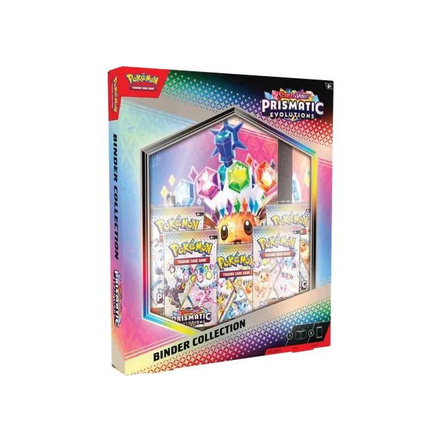 Scarlet & Violet: Prismatic Evolutions – Collection (Binder)