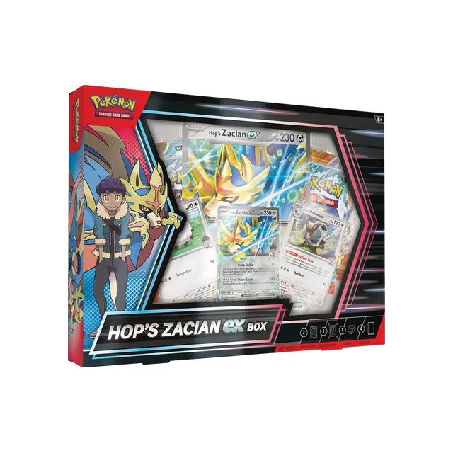 Pokemon TCG Hops Zacian EX Box